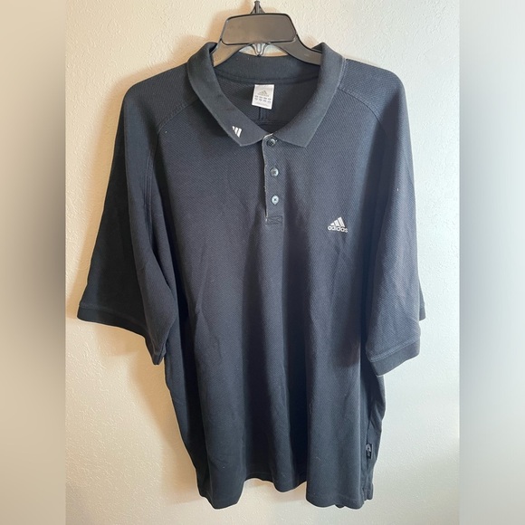Men’s Black Adidas Climalite Golf Polo Size XL - Picture 1 of 7